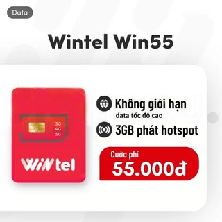 Sim data 4g Wintel win60, win69 Thác đổ Không Giới Hạn Data Siêu Sim Data sử dụng data không giới hạn trên mobile