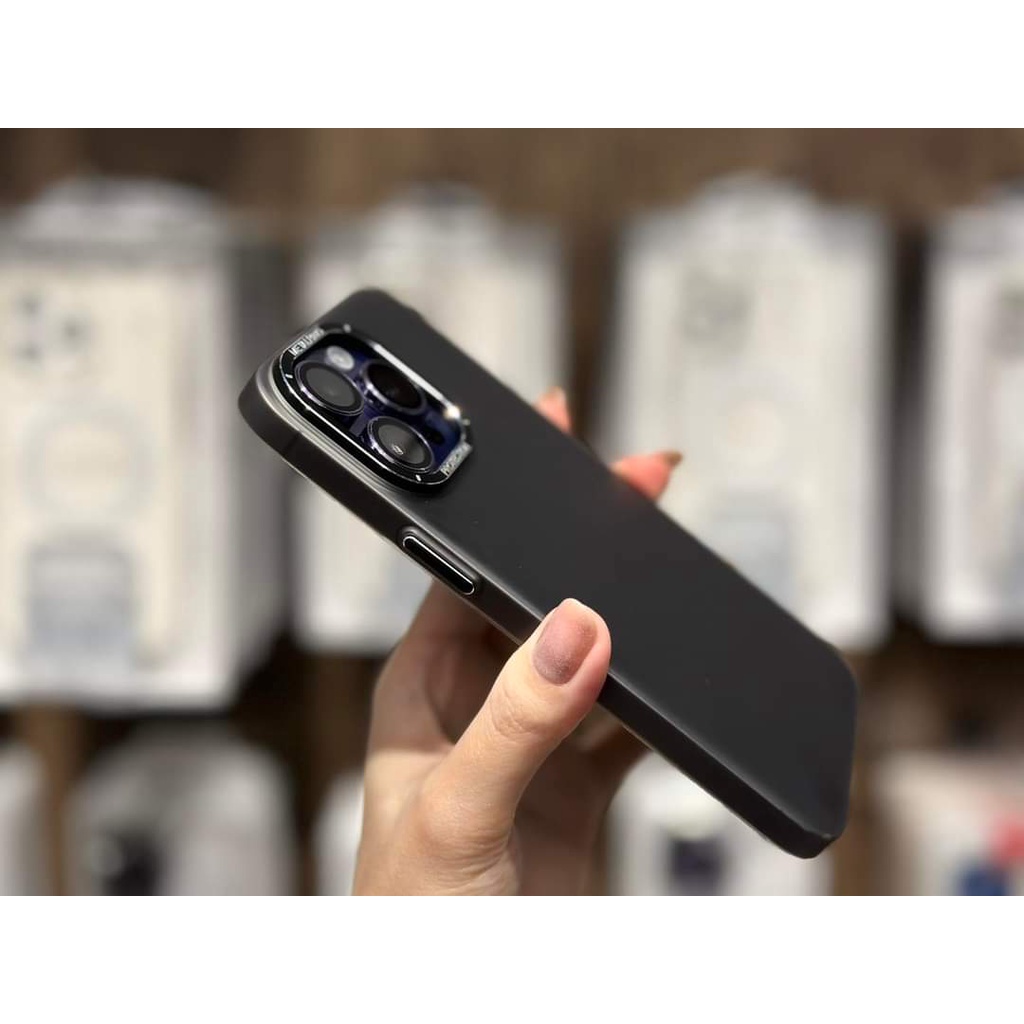 Ốp lưng nhám siêu mỏng Hãng X&M ISF , viền camera nhô cao cho Smart iPhone 14 Promax , 14 Pro , 13 Promax , 12 Promax