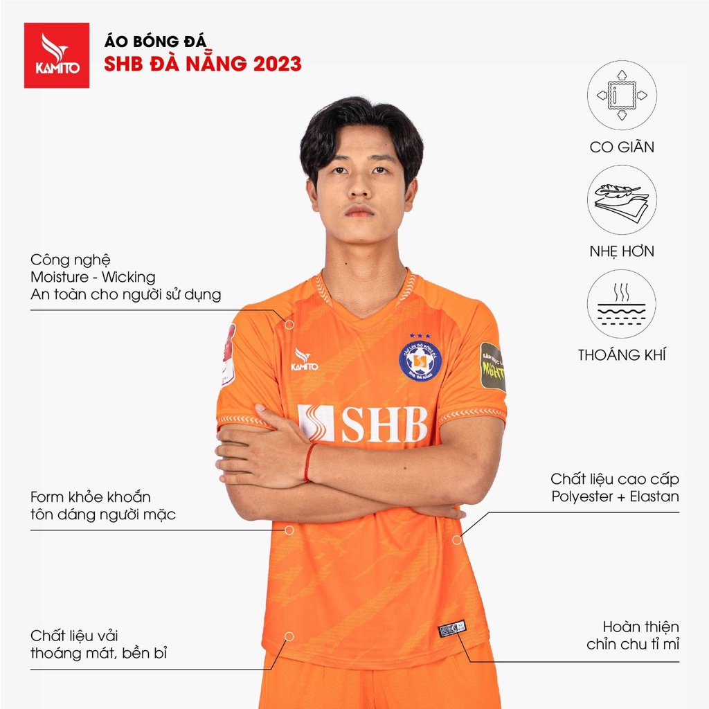 Áo thi đấu CLB SHB Đà Nẵng 2023