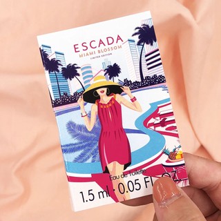 Nước hoa nữ Escada Miami Blossom - 1,5ml