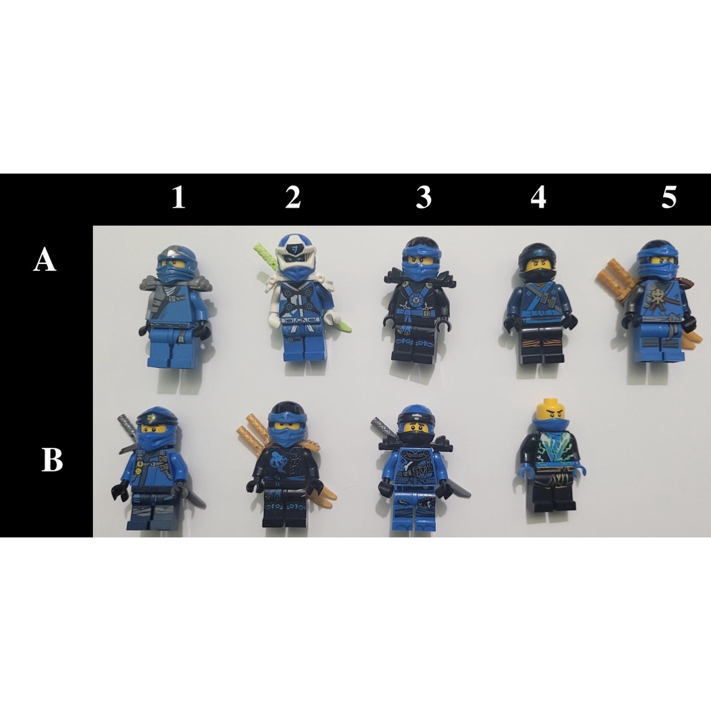 (NON LEGO) NINJAGO MINI JAY NHÂN VẬT NONLEGO NINJAGO