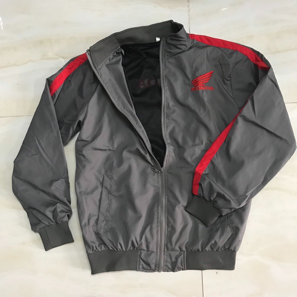 LImac bán lẻ Áo khoác Honda Xám cao cấp, giá hấp dẫn, ĐẶT MUA ngay hôm nay!