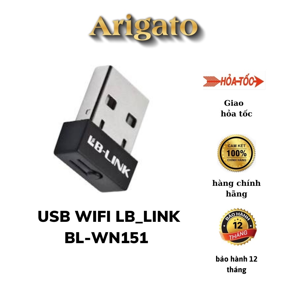 Usb wifi LB link BL-WN151, USB thu wifi LBlink Fuller dùng cho máy tính | BigBuy360 - bigbuy360.vn