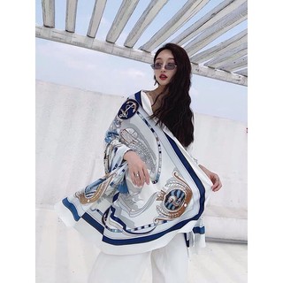 Khăn voan boho thổ cẩm đi biển