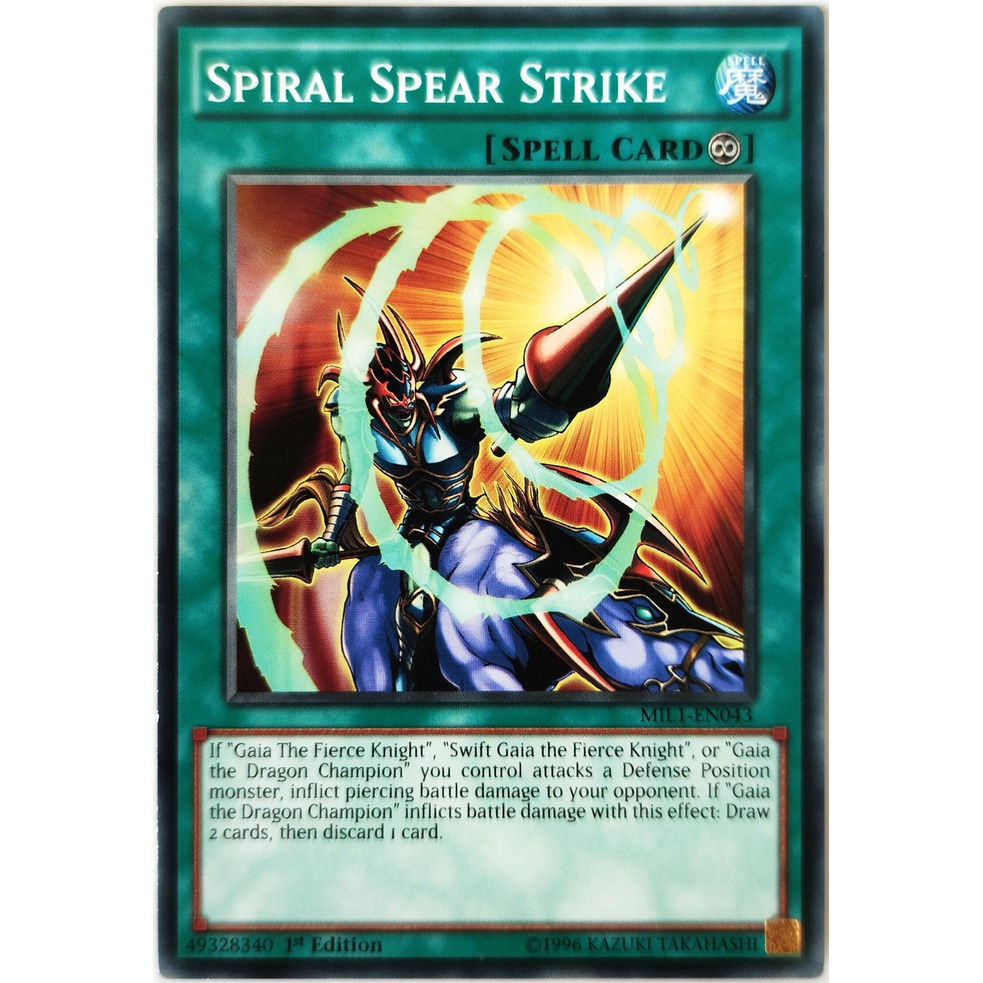 [Thẻ Yugioh] Spiral Spear Strike |EN| Common