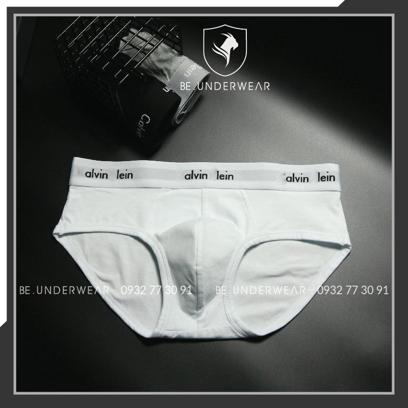 Quần lót nam tam giác sịp chéo sang trọng Be Underwear màu trắng, xám, đen BCA2