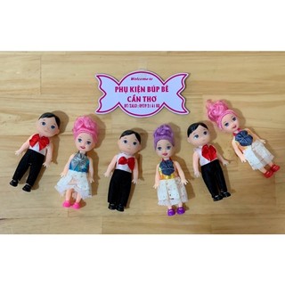 Giày cho bup bê bé gái Lucy cao 10cm