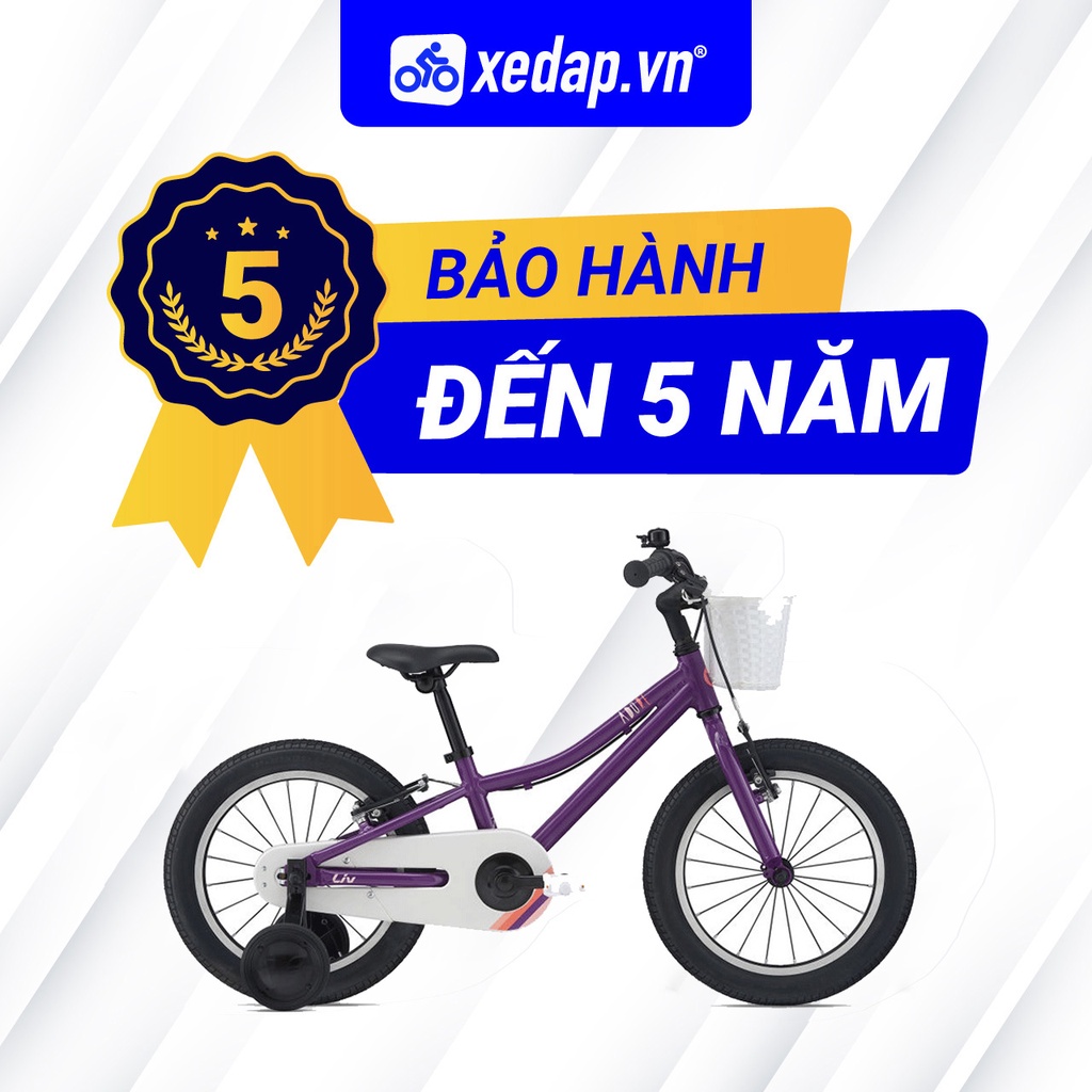 [FREESHIP] Xe Đạp Trẻ Em GIANT Youth LIV Adore F/W 16 – Bánh 16 Inches – 2022 cho bé gái 4-7 tuổi cao 1 mét- 1m20