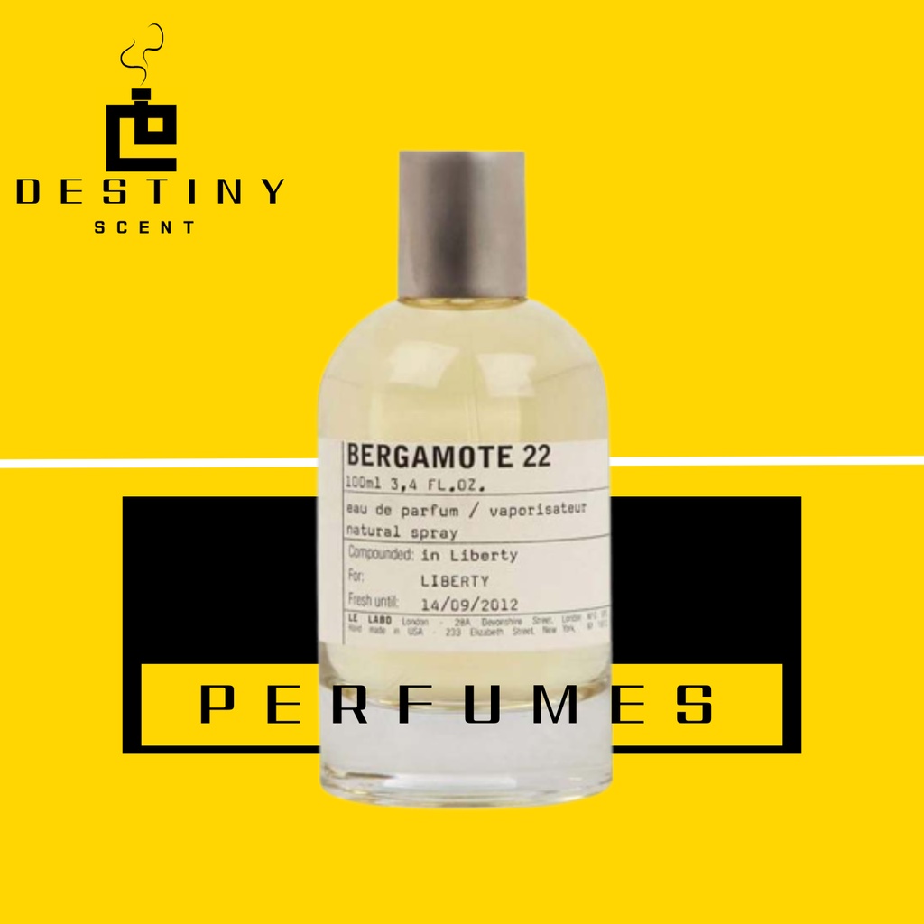 Nước hoa Unisex Bergamote 22 10ml