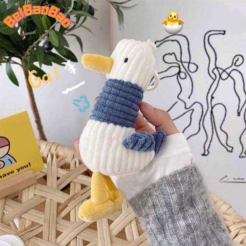 Laz Johnn Móc Khóa Vịt Nhồi Bông Dễ Thương