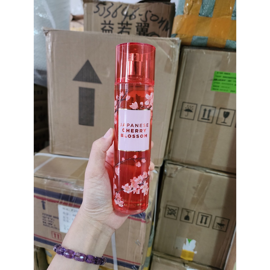 Xịt thơm 236ml toàn thân body mist VICTORIA Nội Địa Trung nước hoa lưu hương