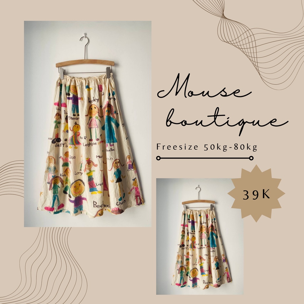 Chân Váy 2hand Nhật Nữ Si Tuyển Bigsize 39k