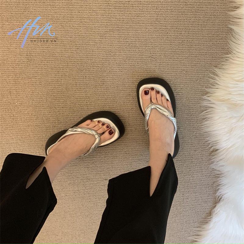Sandal Đế Dày Thời Trang Mùa Hè 2023 Phong Cách Mới Cho Nữ