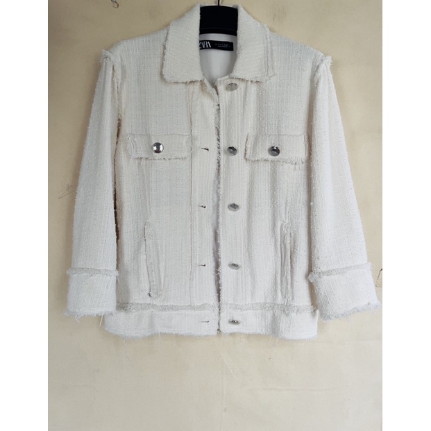 Áo khoác Tweet Zara sz S, new 95%