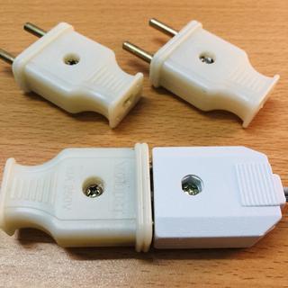 Set 10 cái Phích âm có dây , phích dương đầu tròn loại thường cho thợ - phích cắm đực chân tròn/phích âm có chuôi