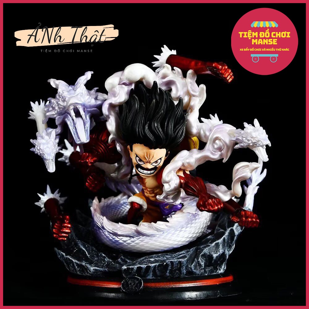 Mô Hình Resin One Piece - Nhân Vật Luffy Snake Man - Tiệm đồ chơi Manse quà tặng trang trí