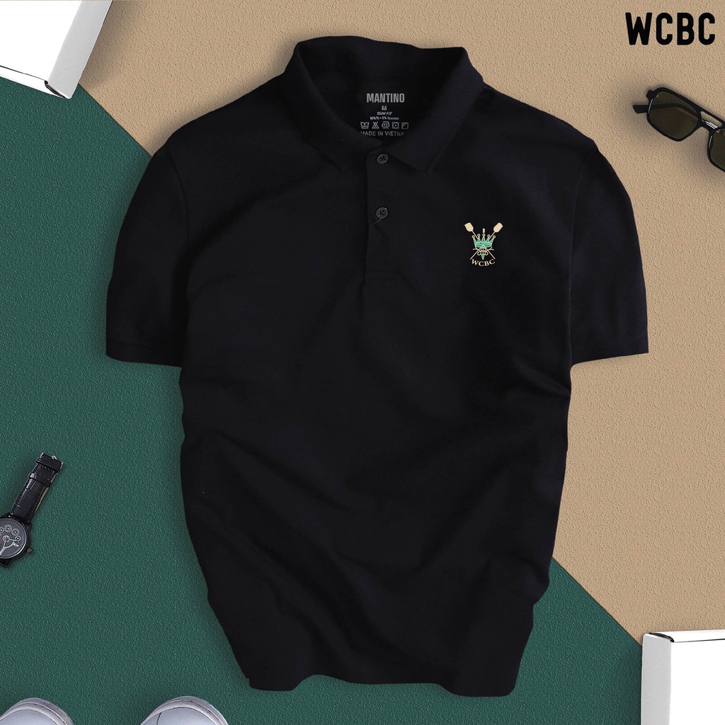 Áo Polo VƯƠNG MIỆN WCBC nam nữ cổ bẻ vải xịn Unisex, trẻ trung, thanh lịch