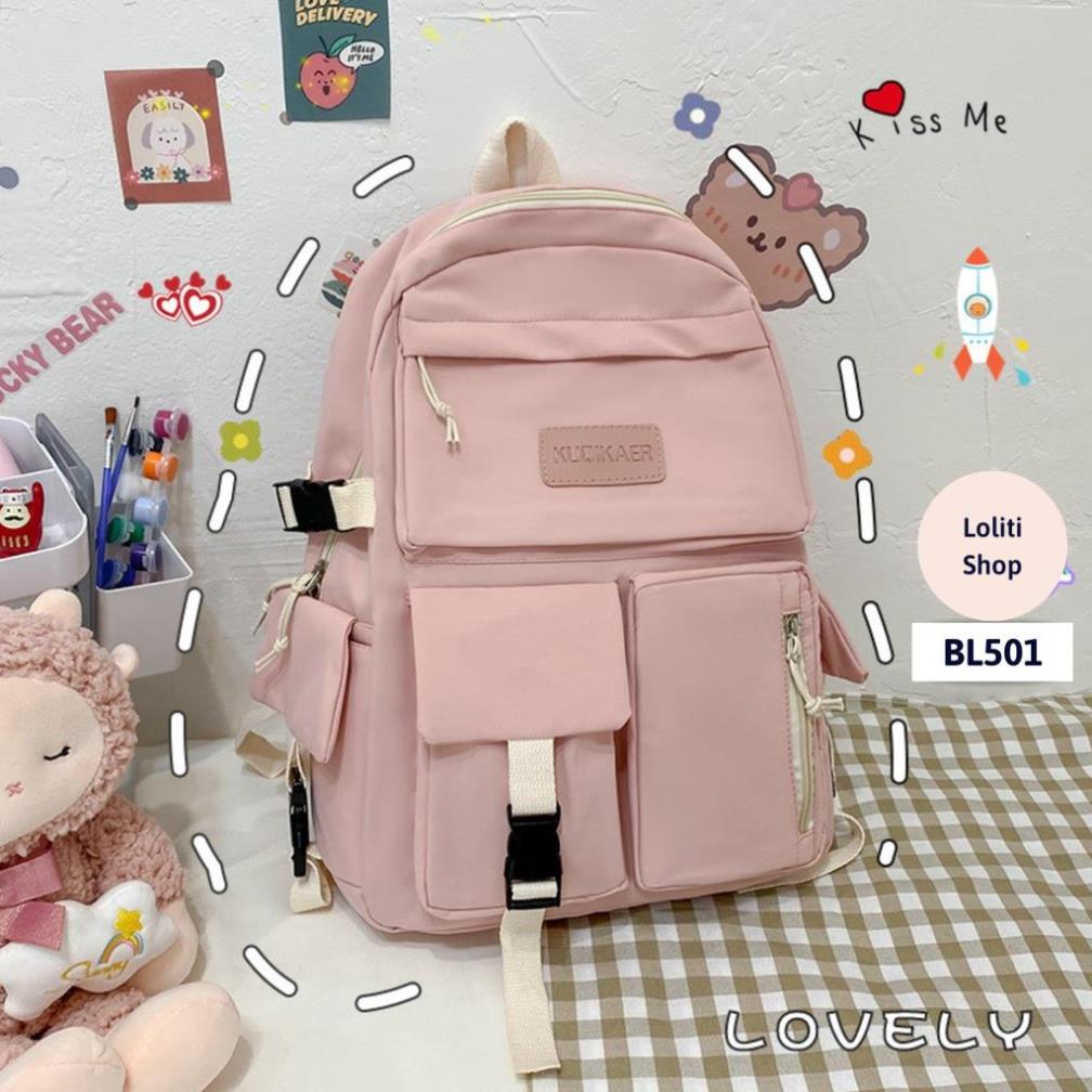 Balo nam nữ thời trang đi học, du lịch cá tính LOLITI BL501