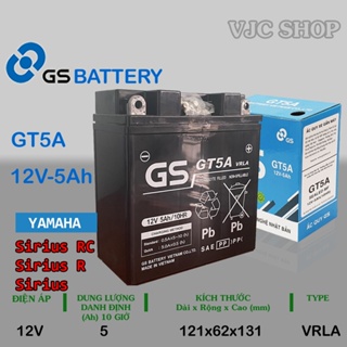 Bình Ắc Quy Cho Yamaha Sirius GS Battery 12V