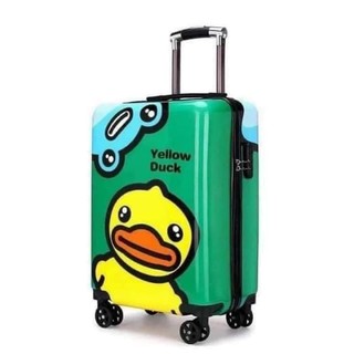 Vali Yellow Duck, Y. Duck cho bé ngồi, size 20 tiện dụng, vali cao cấp con vịt vàng. vali B duck