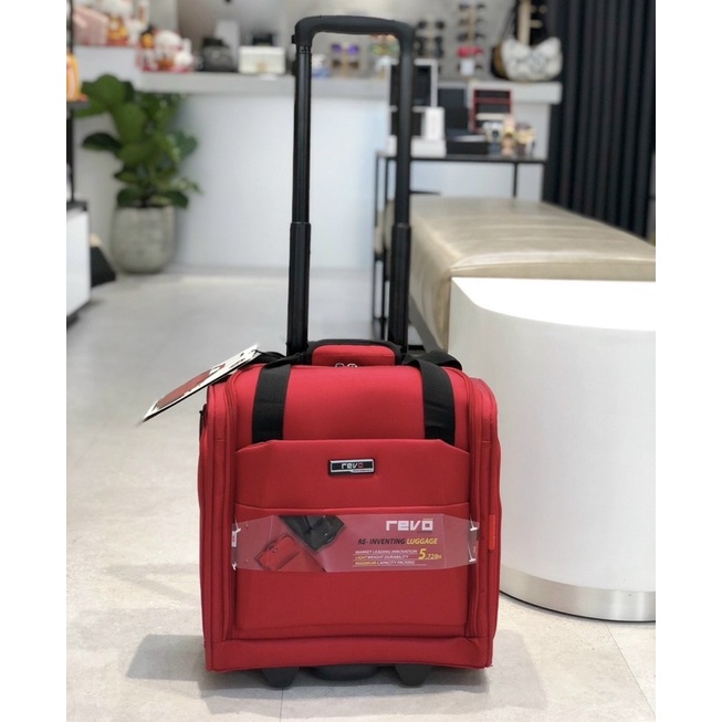 Vali/ túi kéo doanh nhân  Ted Baker Tracker travel bag--tone trắng xanh sang trọng