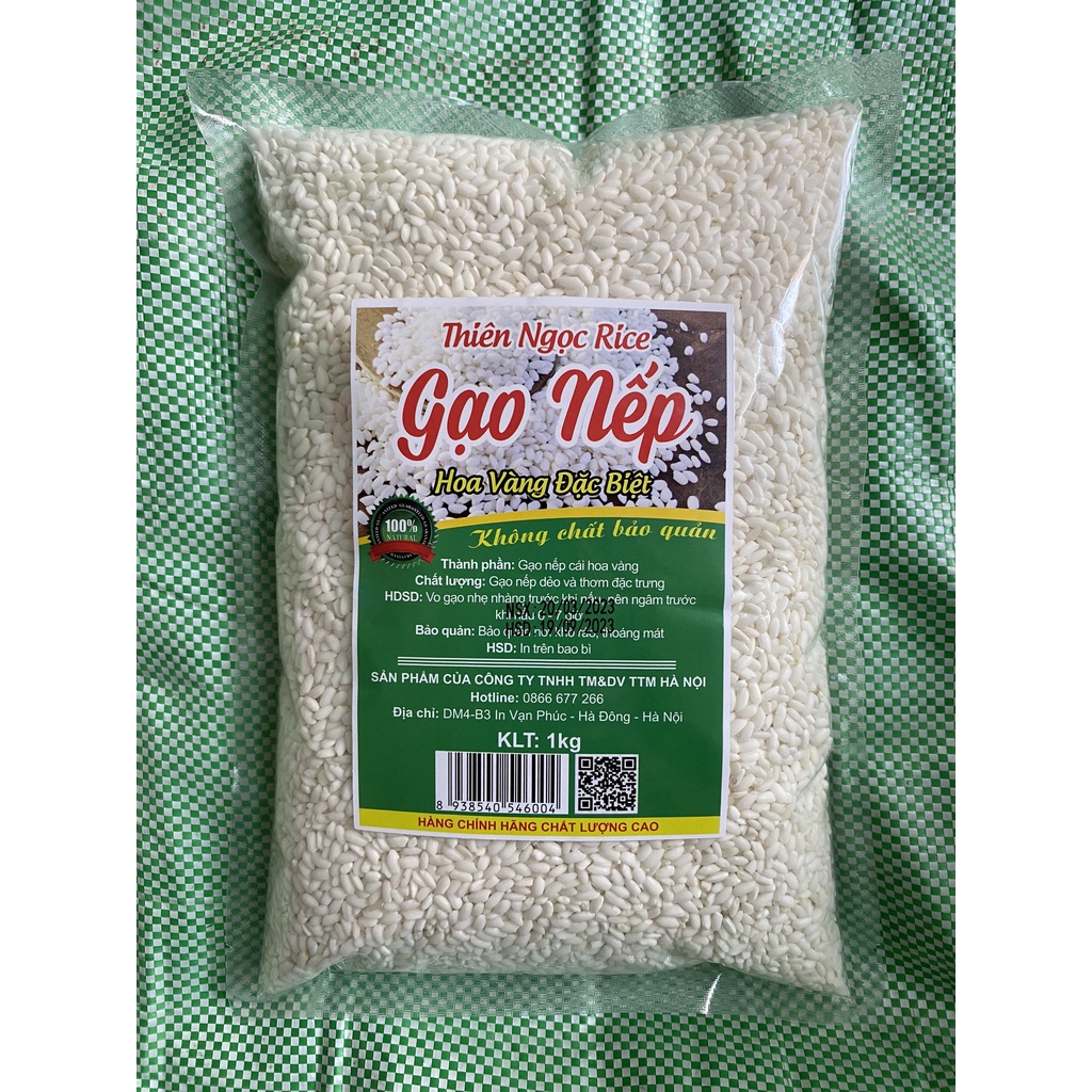 Gạo Nếp Cái Hoa Vàng Đặc Biệt - Thiên Ngọc Rice