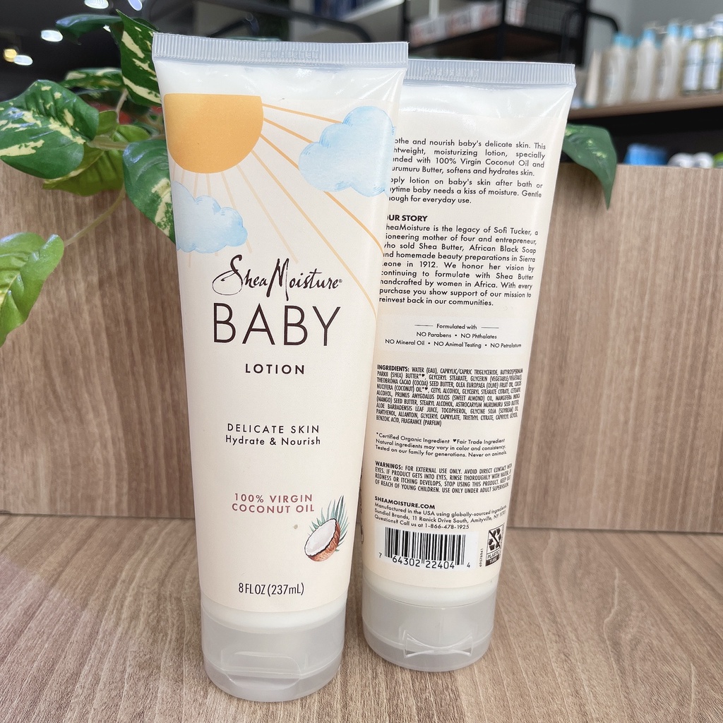 Lotion Dưỡng Ẩm Da Cho Bé Shea Moisture 237ml