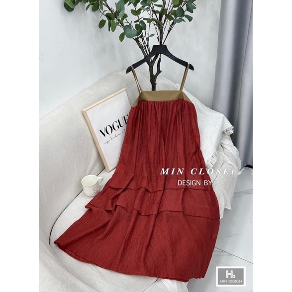 Váy Hai Dây Phom Rộng Mặc Siêu Thoải Mái Mã MT06