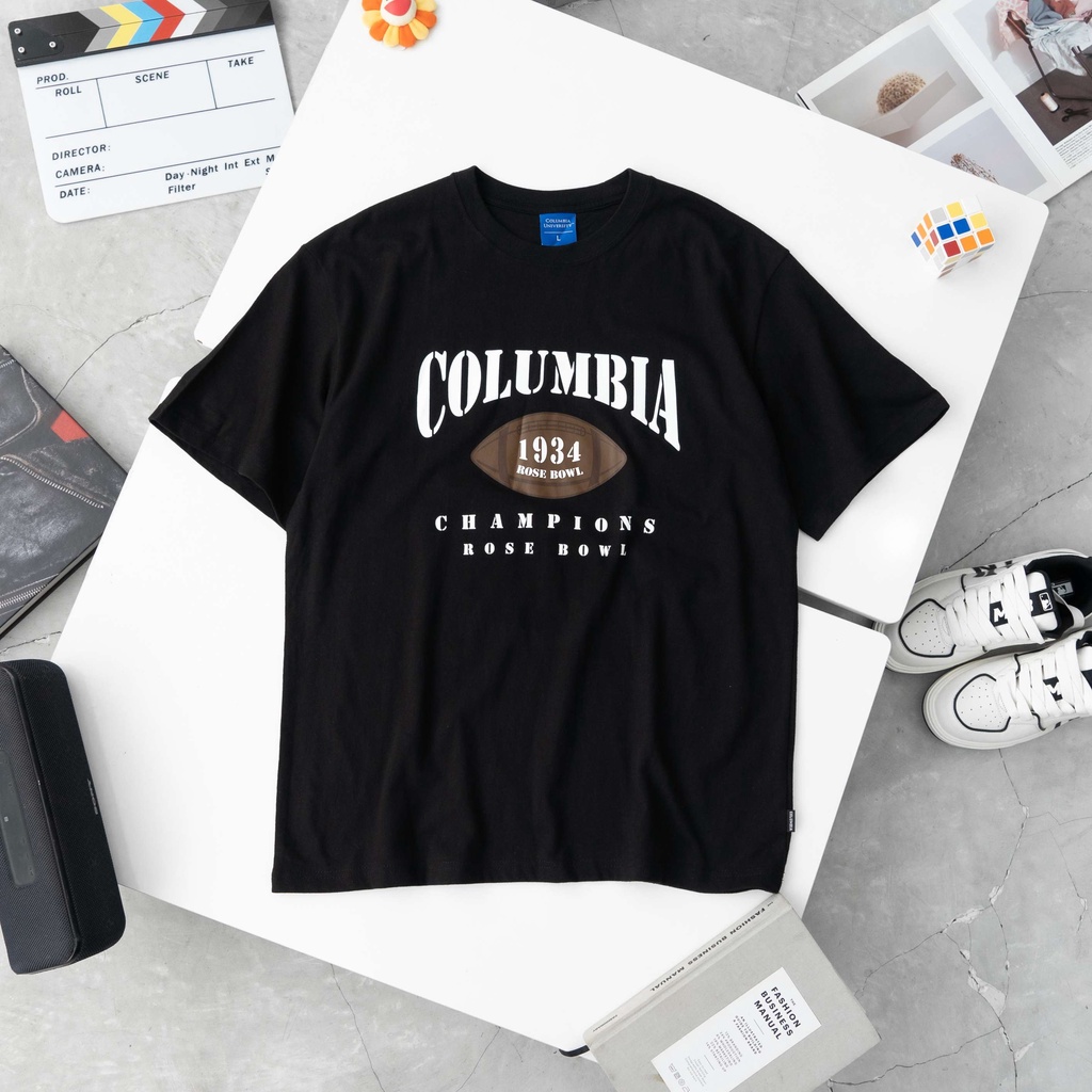 ÁO PHÔNG COL.UM.BIA LOGO CHAMPION ROSE BOWL PHONG CÁCH BASIC