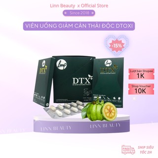 Dtoxi - Thải Độc Giảm Cân Thái Lan, Mẫu Mới Xanh đậm