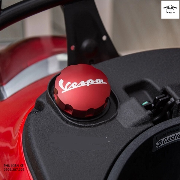 Nắp Xăng CNC Nhôm Cao Cấp Cho Các Dòng Xe Vespa