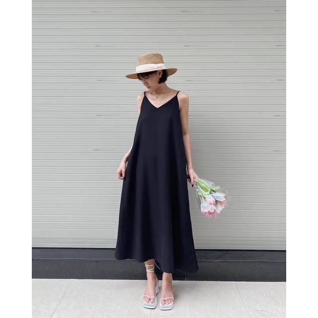 Đầm dây maxi xoè nhẹ