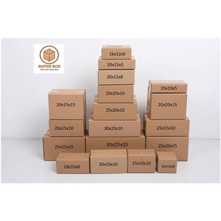 16x12x6(cm) 1 Hộp Carton Shipcod  gói hàng.