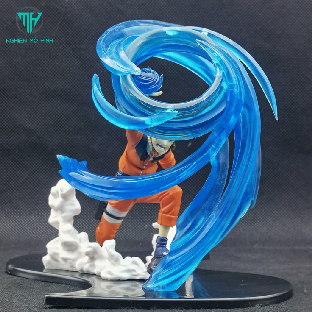 Mô hình One Piece - Mô hình Naruto rasengan và shuriken có LED full BOX