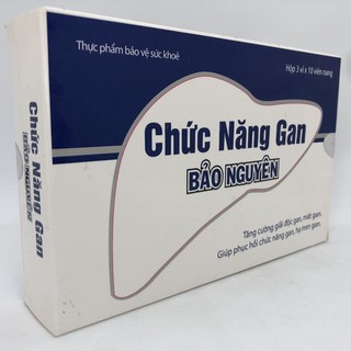 Chức năng gan bảo nguyên _cho lá gan khỏe, cho sức khỏe trường