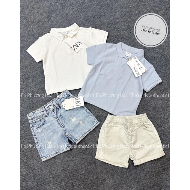 Áo polo cho bé HM, zara auth | tách sét bán lẻ 1 chiếc