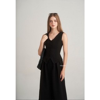 Black tie vest- devons studio