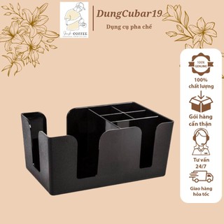 Khay đựng dụng cụ bar bar caddy - khay đựng ống hút, khăn giấy,...  pha chế - dụng cụ pha chế