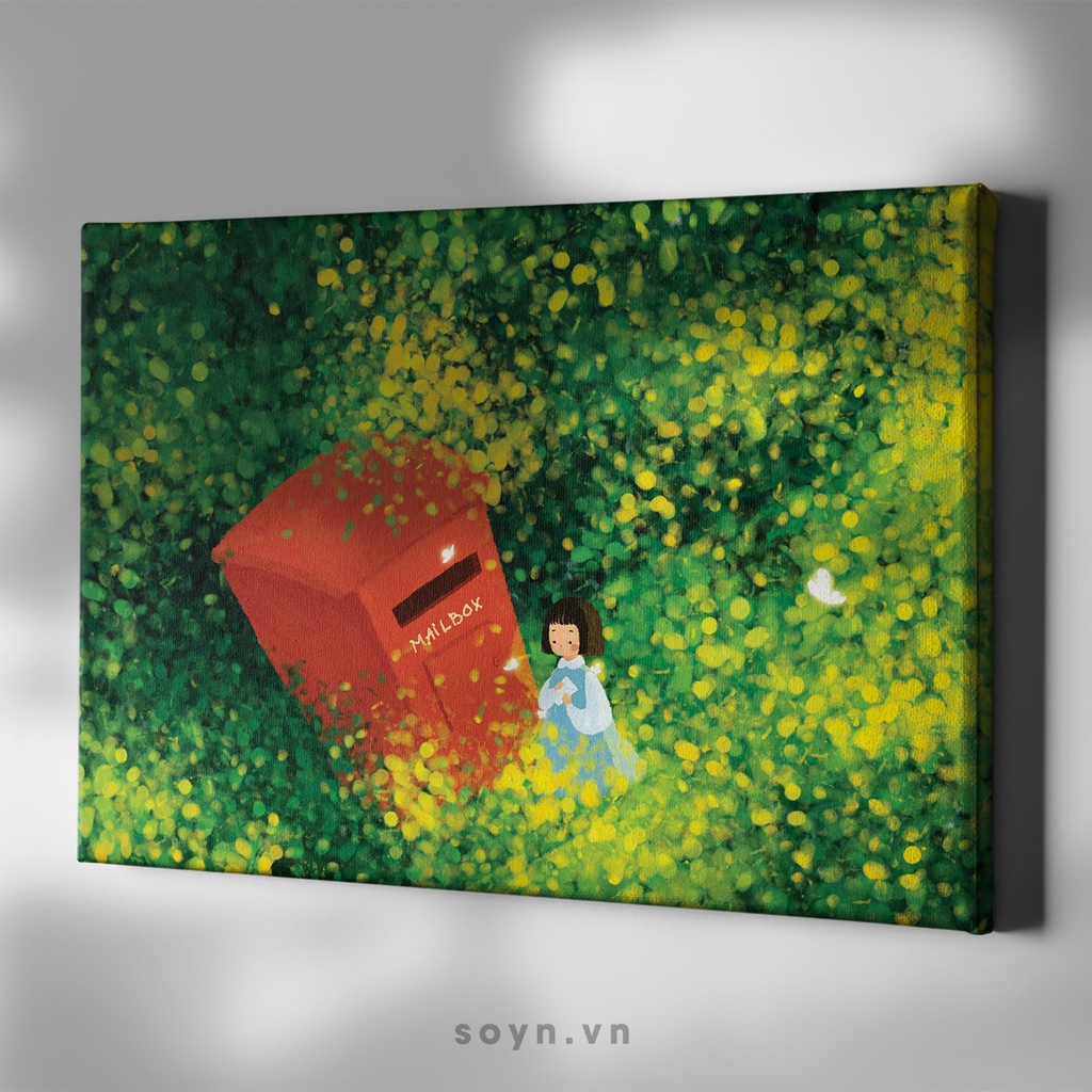 Tranh treo tường Cotton Canvas chất lượng cao | Artwork bản quyền, Soyn D005
