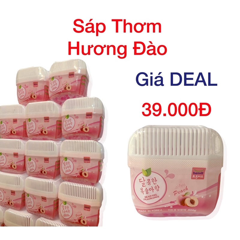 SÁP THƠM PHÒNG Hương Đào khử mùi