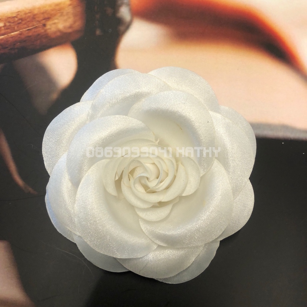 🌸Bông Trà Cài Áo 10 cm Nhiều Màu lựa chọn🌸