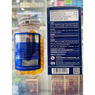 Dầu cá Alaska Omega-3 - 100 viên