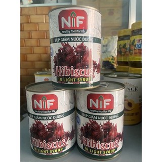 Hibiscus ngâm nước đường nif - lon 560g