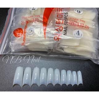 Móng tip nối túi 500 móng đủ size