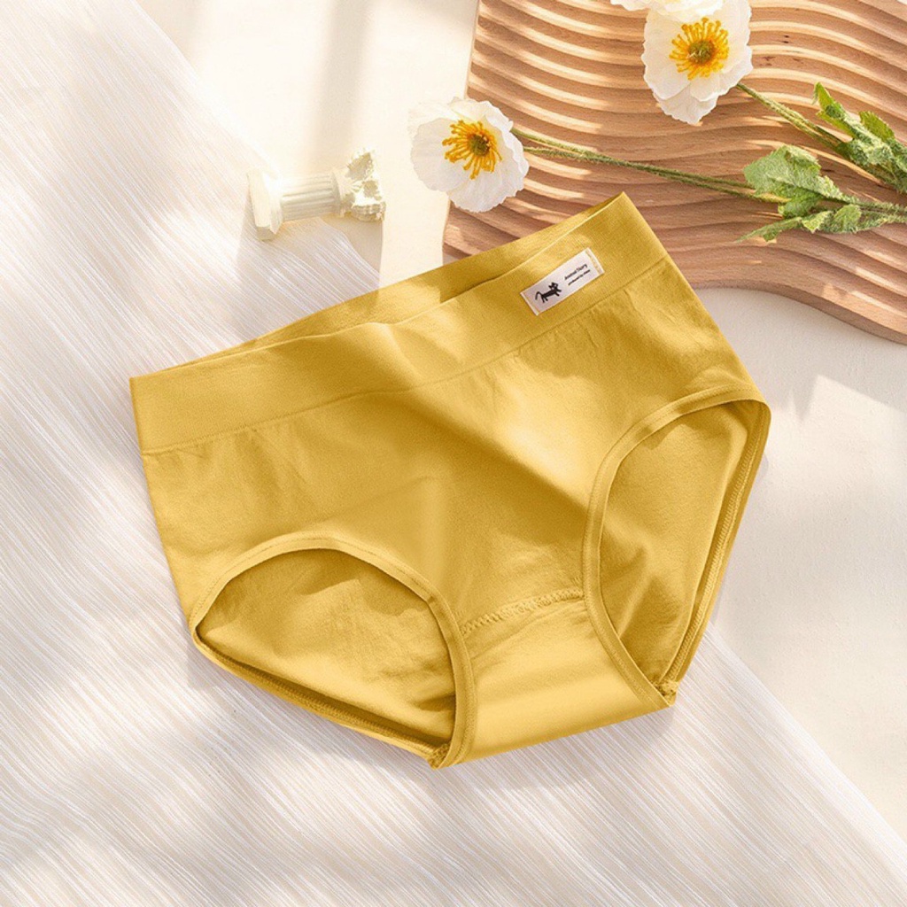 .Quần lót nữ cotton phối hình  thú cưng không đường may mã 524