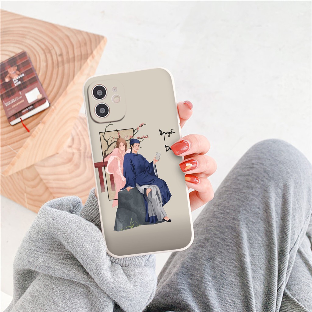 Ốp lưng iphone Nguyễn Du nhân vật lịch sử VN 14 Pro max 6 7 Plus 8 Plus 11 11 Promax X Xs max 12 Pro 13 14 Se e5510