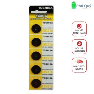 Pin CR2016 TOSHIBA 3v không sạc