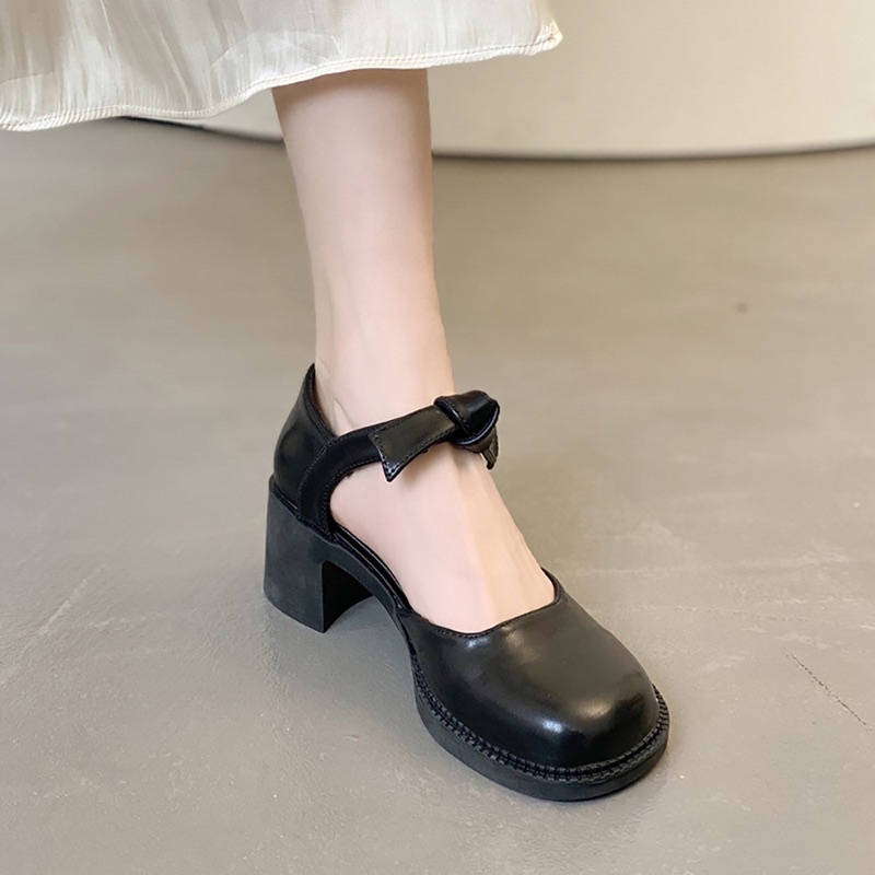 Giày búp bê nơ nữ M487 - 5 phân