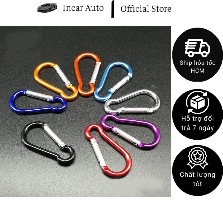 Móc Chìa Khóa Carabiner Hồ Lô HDS8499 Gài Chìa Xe Hơi Ô Tô Xe Máy Chất Liệu Hợp Kim