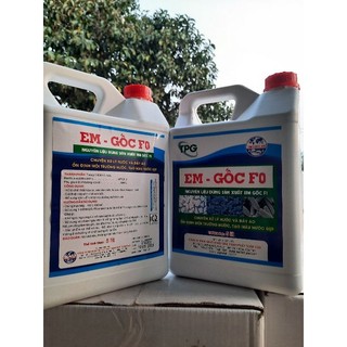 Em gốc F0 can 5 lít dùng pha tạt hoặc làm men cho nuôi thủy sản nước ngọt